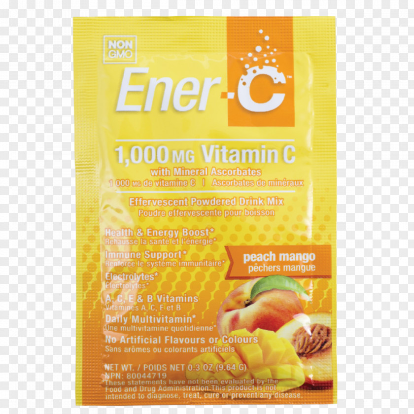 Peach Dietary Supplement Drink Mix Vitamin C Effervescent Tablet PNG