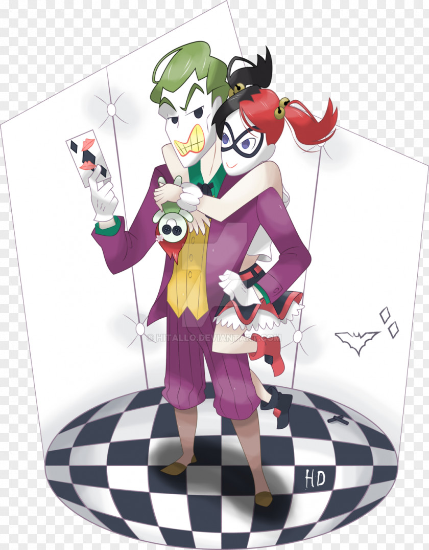 Joker Harley Character Animated Cartoon PNG