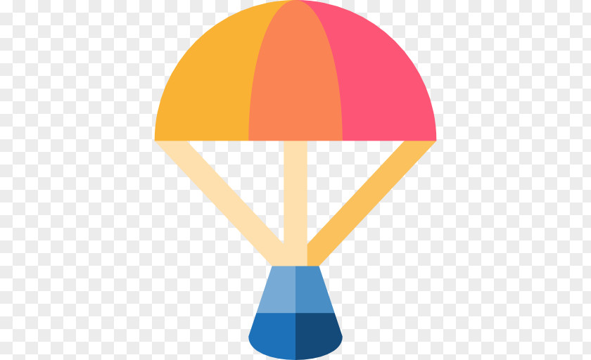 Red Parachute Icon PNG