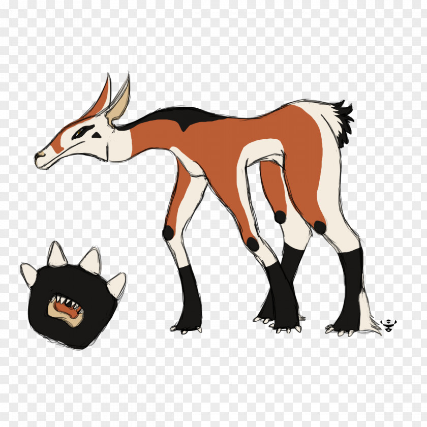 Antelope Horns Canidae Horse Deer Okapi Cattle PNG