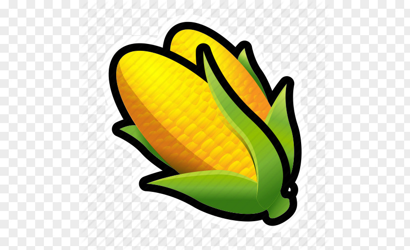 Corn On The Cob Maize Food Icon PNG
