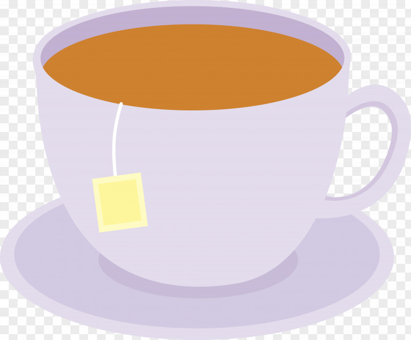 Cup Sweet Tea Teacup Bag Clip Art PNG