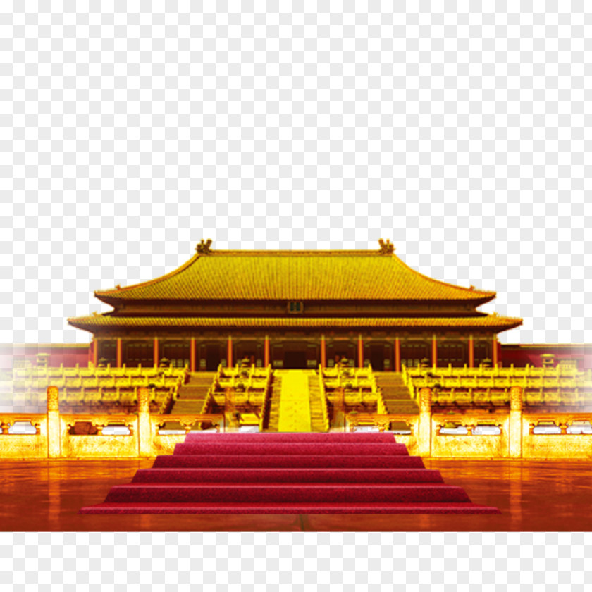 Forbidden City Hall Of Supreme Harmony Palace PNG