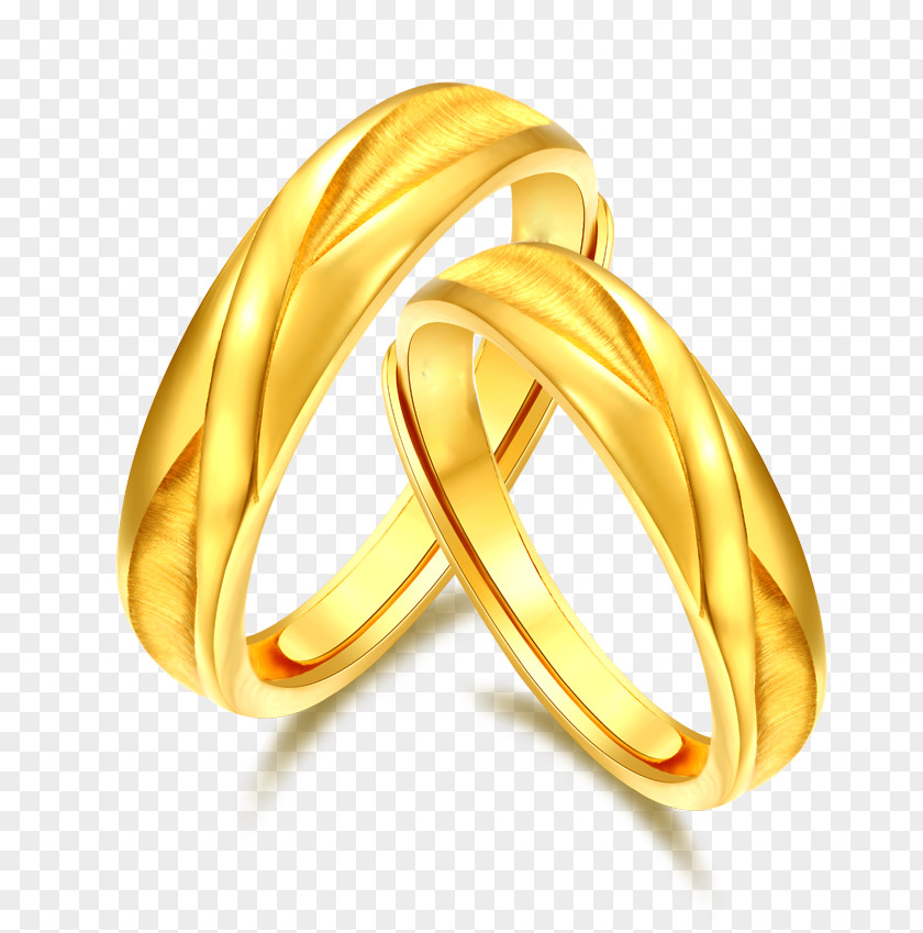 Gold Ring Wedding Diamond PNG