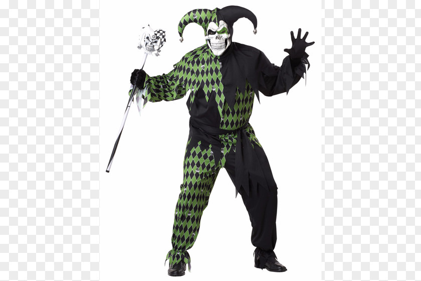 Joker Jester Costume Party Clothing PNG