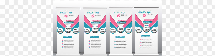 Rollup Banner Brand PNG