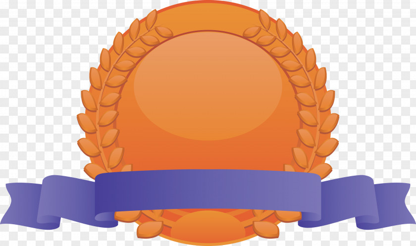 Brozen Badge Blank Award PNG
