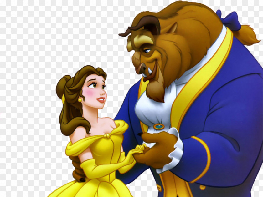 Disney Princess Belle Beast Mrs. Potts Cogsworth PNG
