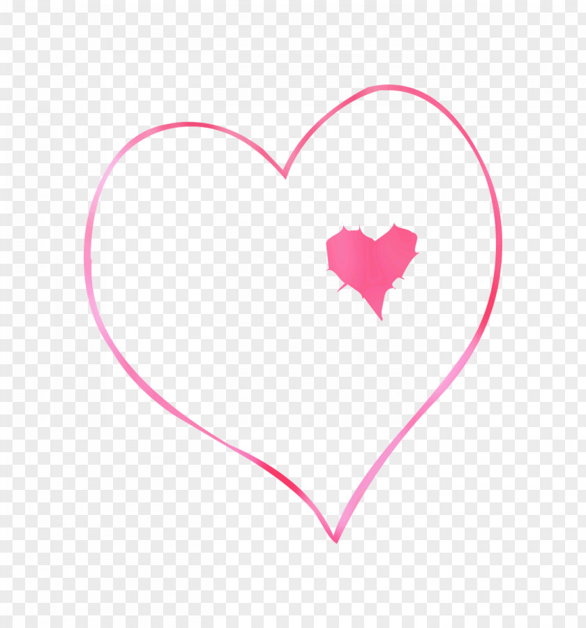 Heart Pink M Line Clip Art Animal PNG