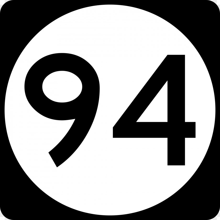 Long Shadow Numbers Interstate 10 Road Highway Shield US System PNG