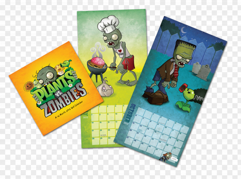 Plants Vs. Zombies Official Sticker Book Video Game PNG