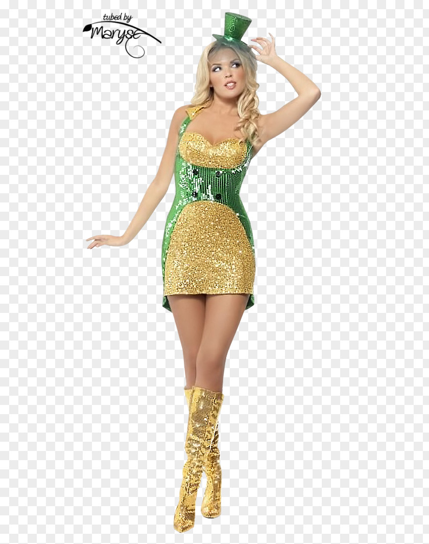Saint Patrick's Day Costume Shamrock Holiday Leprechaun PNG