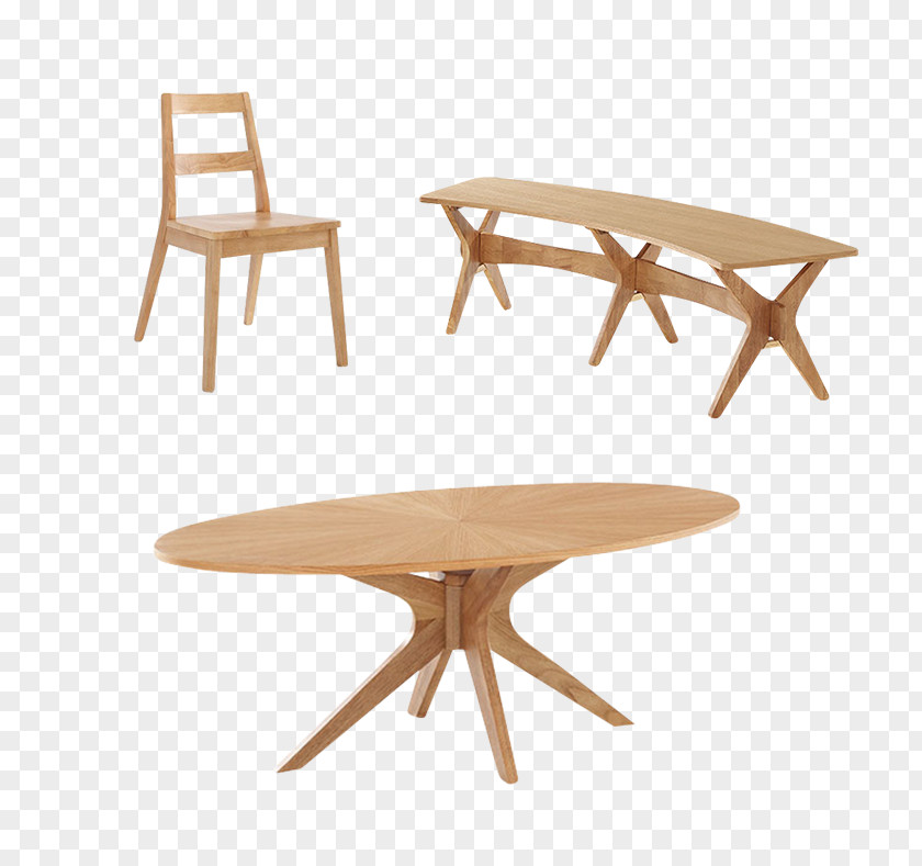 Table Chair Dining Room Bench Furniture PNG