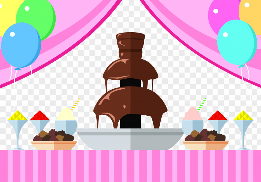 Chocolate Cream Cake Cupcake Ganache PNG