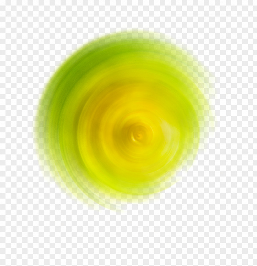 Circle Green Spiral PNG