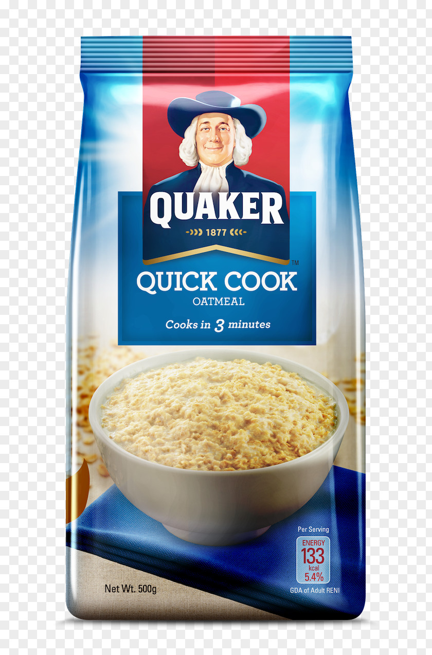 Convenient And Quick Quaker Instant Oatmeal Breakfast Cereal Vegetarian Cuisine PNG
