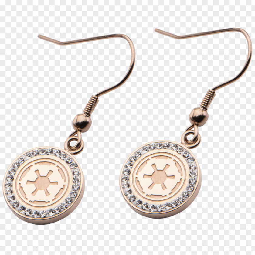 Jewellery Earring Galactic Empire Gold Silver PNG