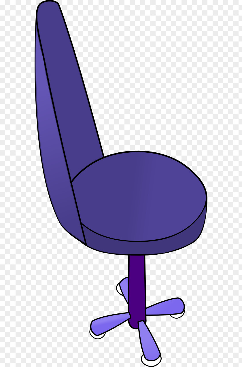 Line Office & Desk Chairs Clip Art PNG