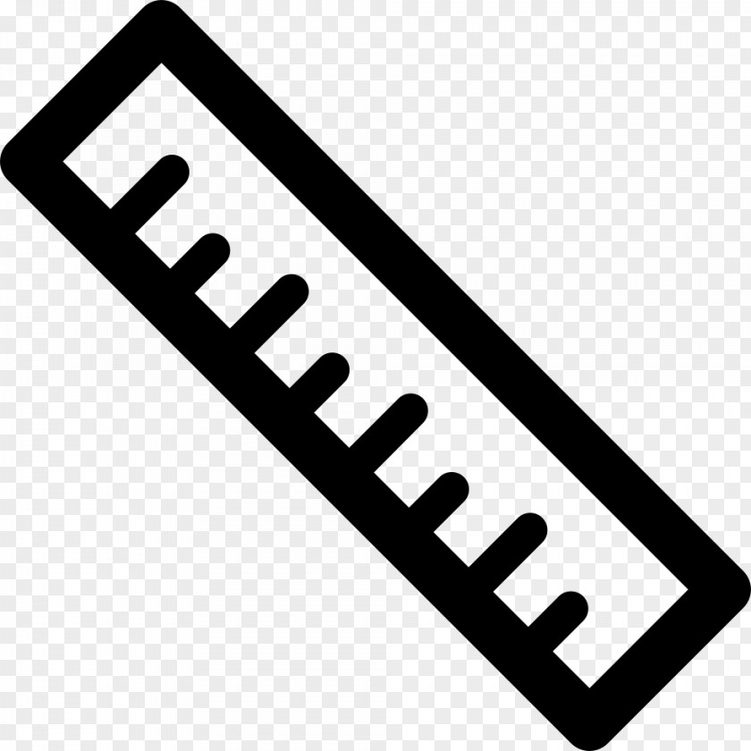 Long Ruler Drawing PNG