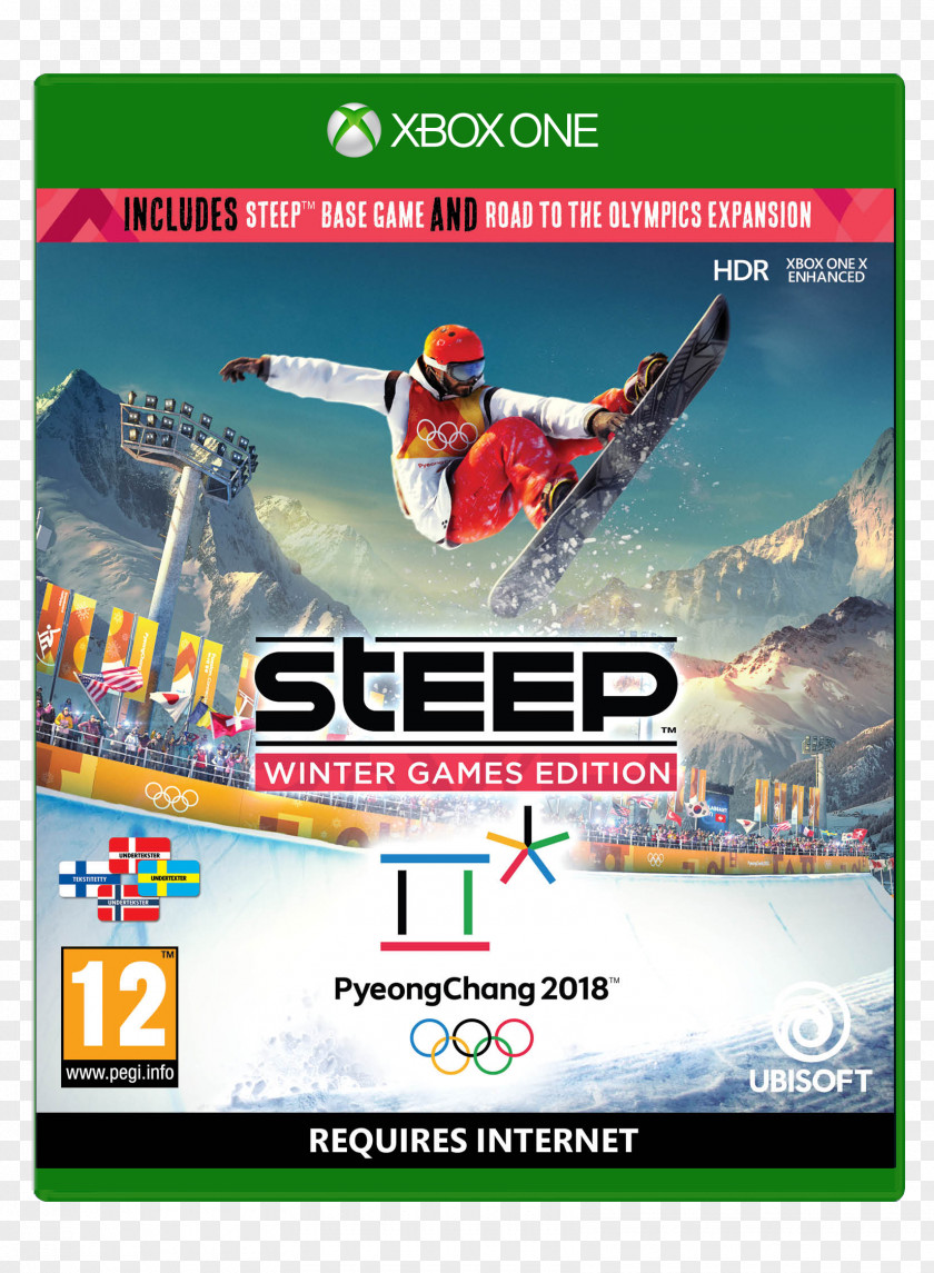 Xbox Steep: Road To The Olympics Olympic Games 2018 Winter Watch Dogs 2 One PNG