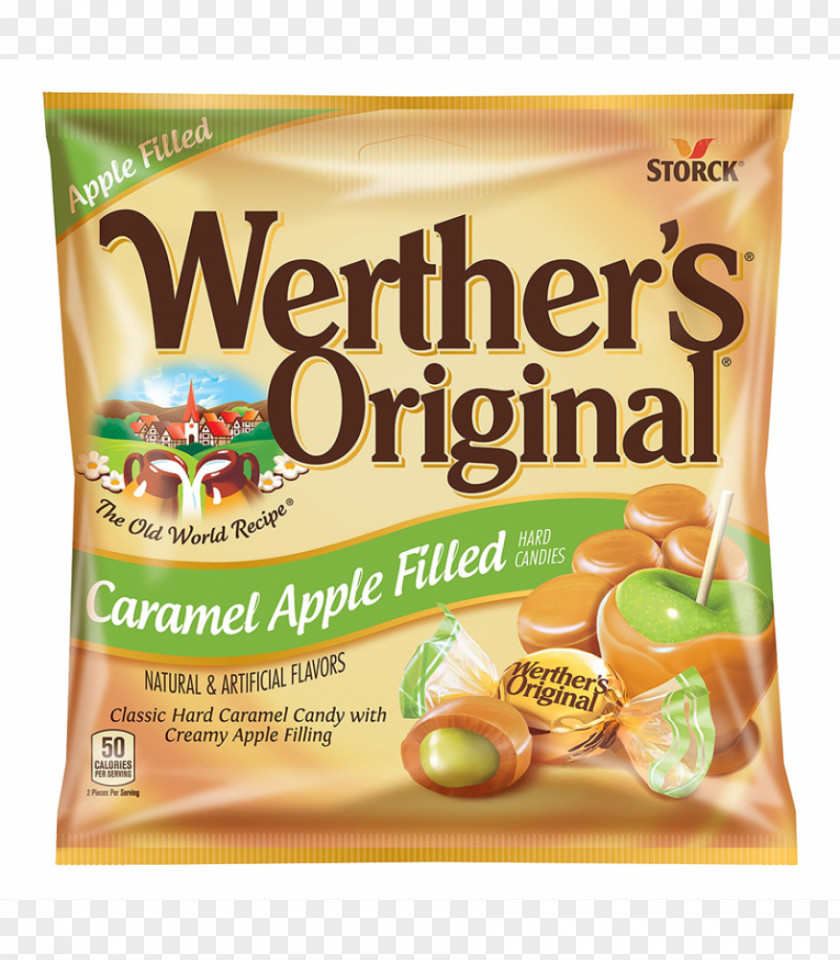 Candy Cream Werther's Original Caramel Apple PNG