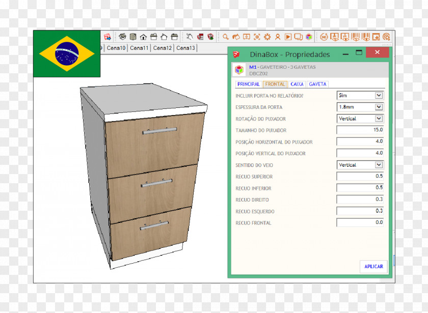 Line File Cabinets Brazil PNG