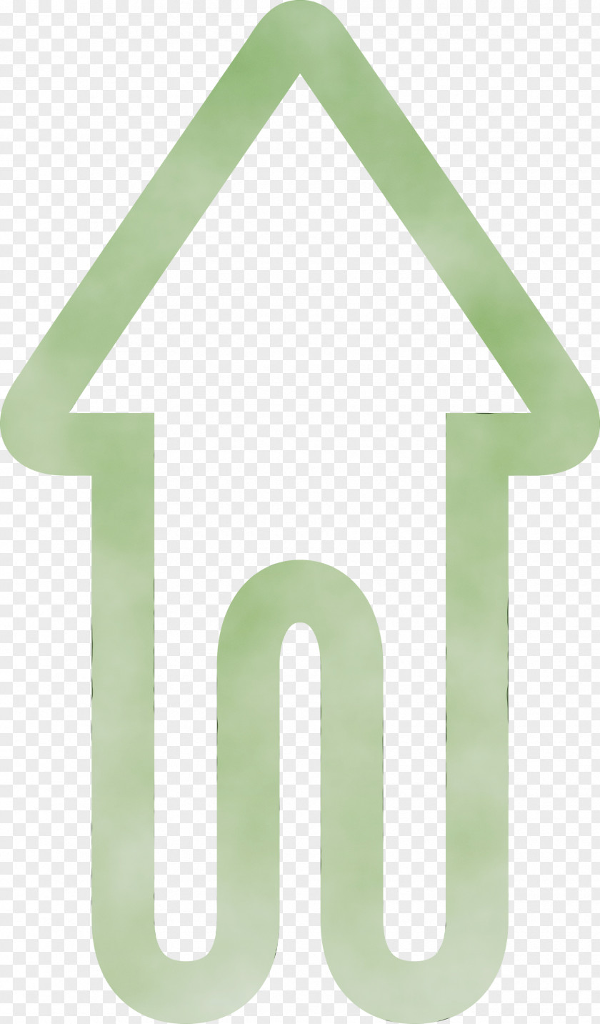 Logo Font Green Angle M PNG