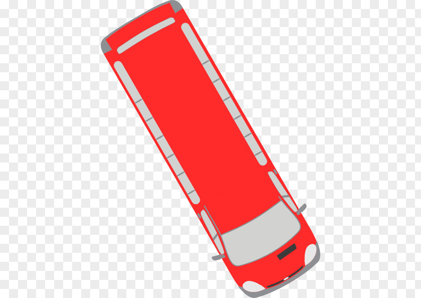 Red Bus Clip Art Mobile Phone Accessories Line Angle PNG