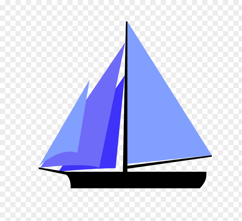 Sail Plan Cutter Sailboat PNG