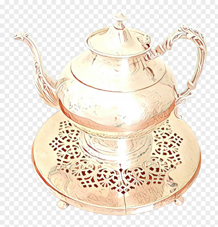 Tea Set Plate Kettle PNG