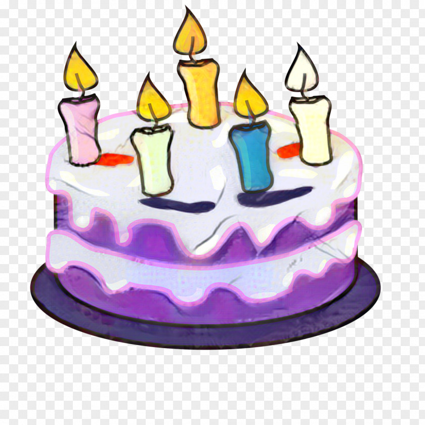 Cuisine Buttercream Birthday Cake Drawing PNG