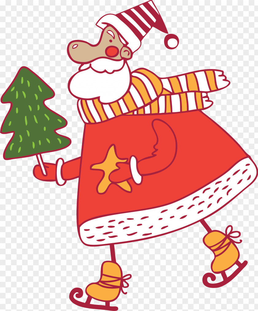 Festivals Santa Claus Christmas Decoration Ornament Clip Art PNG