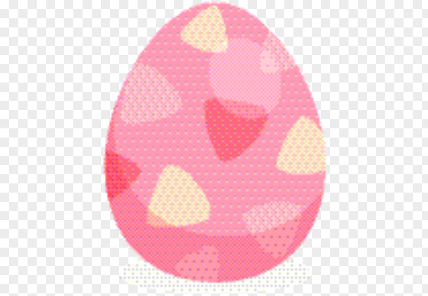 Paw Oval Easter Egg Background PNG