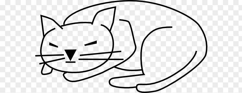 Simple Cat Cliparts Black Kitten Clip Art PNG