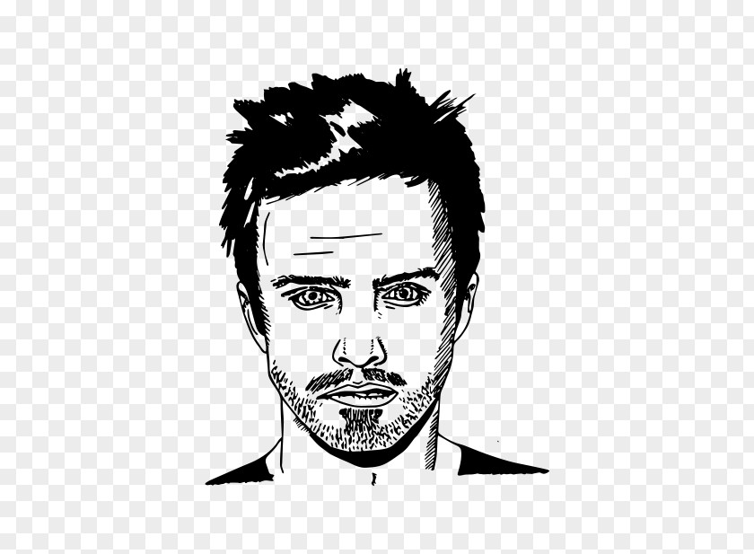 Breaking Bad Aaron Paul Jesse Pinkman Walter White Black And PNG