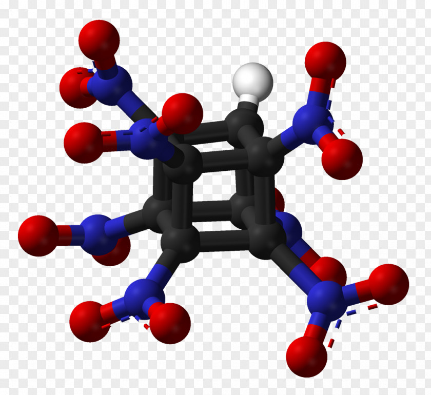 CUBA LIBRE Heptanitrocubane Octanitrocubane Explosive Material Ball-and-stick Model PNG