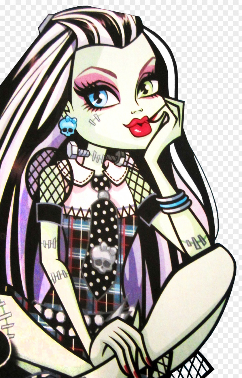 Doll Frankie Stein Monster High Ghoul PNG