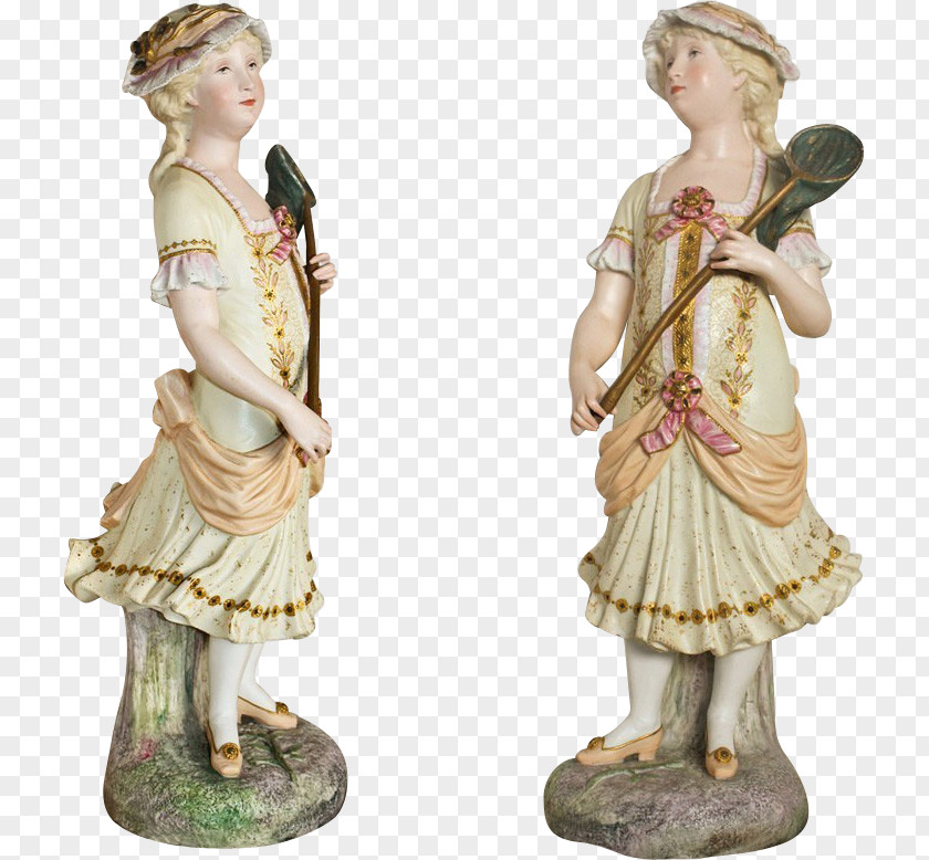 France Figurine Bisque Porcelain Ceramic PNG