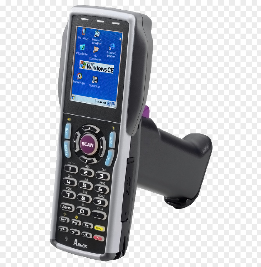 Lupine Portable Data Terminal Windows Embedded Compact Mobile Computer Barcode PNG