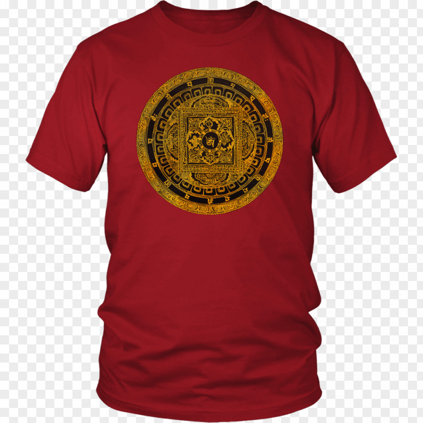 Mandala Om T-shirt Clothing Hoodie Crew Neck PNG