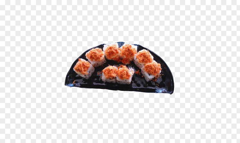 Shredded Pork Sushi Onigiri California Roll Rousong PNG