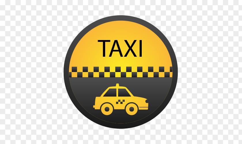 Yellow Taxi Vector Material Old Slave Mart Bus Cab Logo PNG