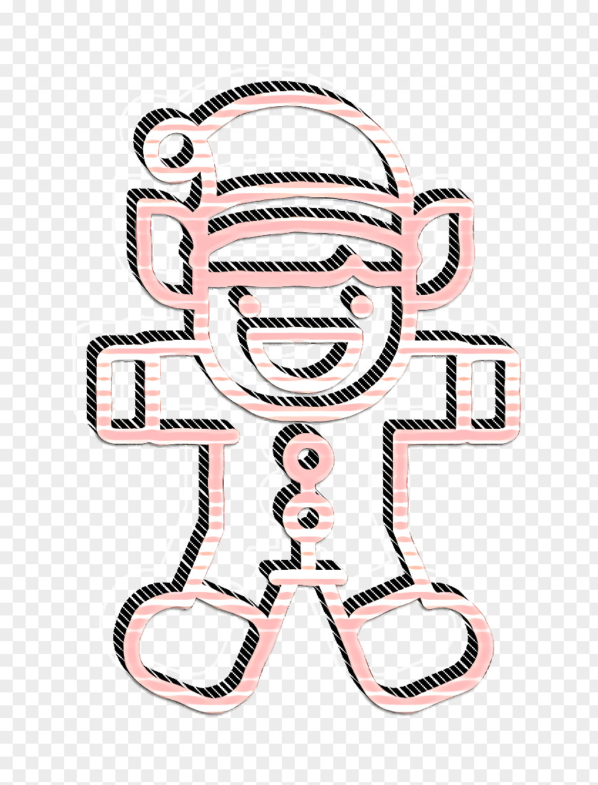 Cartoon Pink Child Icon Christmas Elf PNG