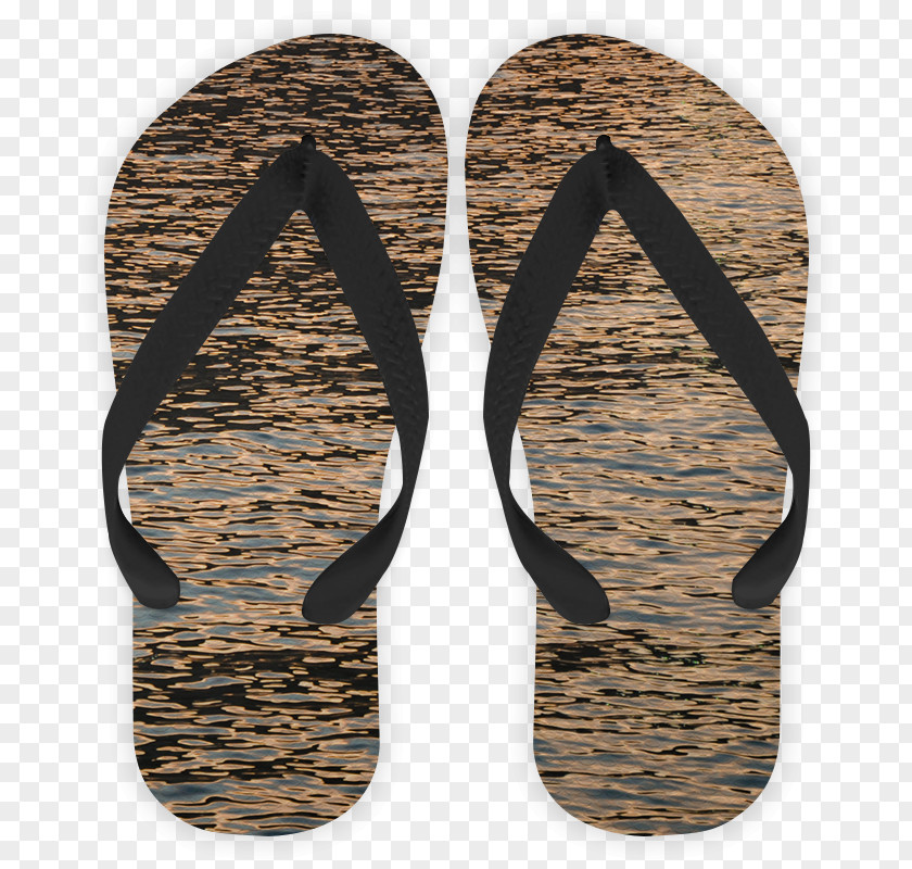 Golden Peacock Flip-flops Footwear Sandal Shoe Wood PNG