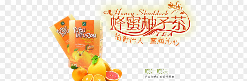 Honey Citron Tea Yuja Graphic Design Text Illustration PNG