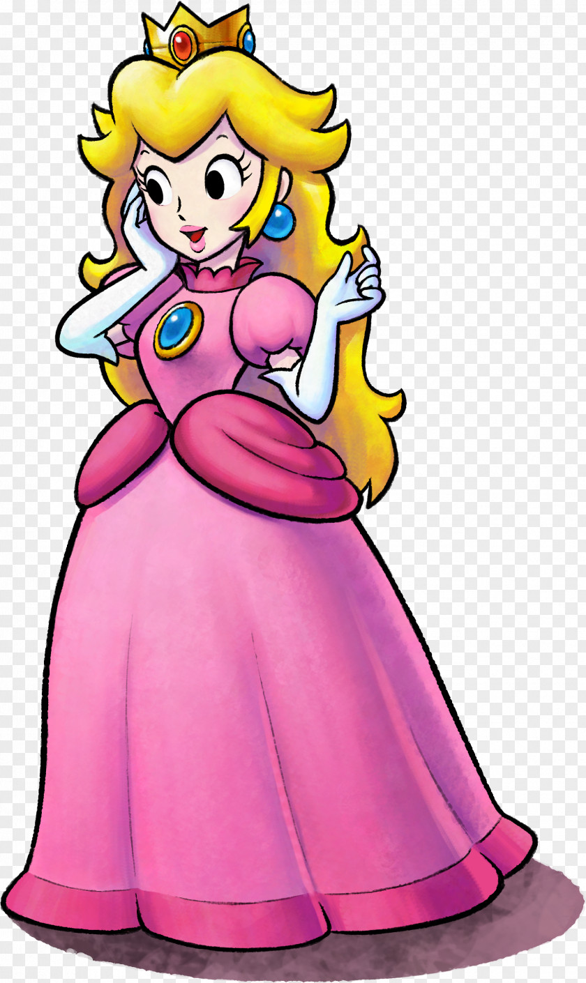 Peach Mario & Luigi: Paper Jam Superstar Saga Super Bros. Princess PNG