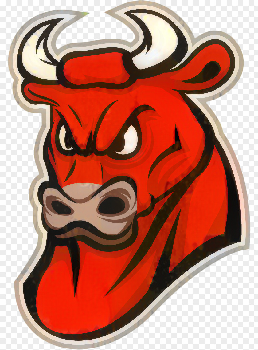 Sticker Bull Cafe Background PNG
