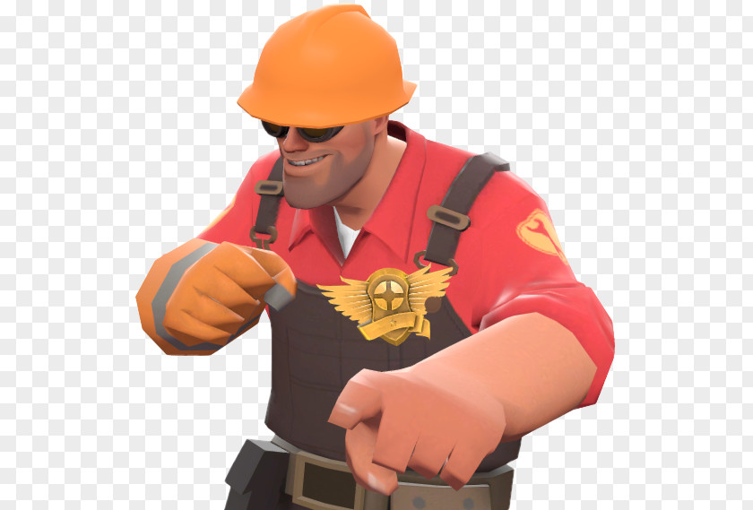 Hard Hats Construction Worker Foreman Architectural Engineering Team Fortress 2 PNG