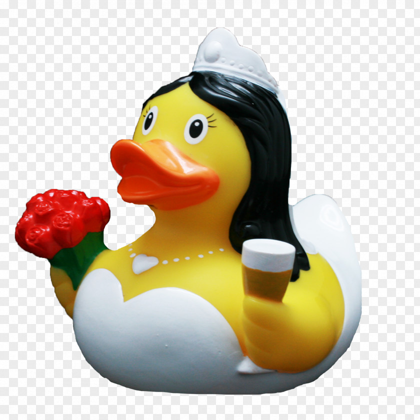 Rubber Duck Bridegroom Toy PNG