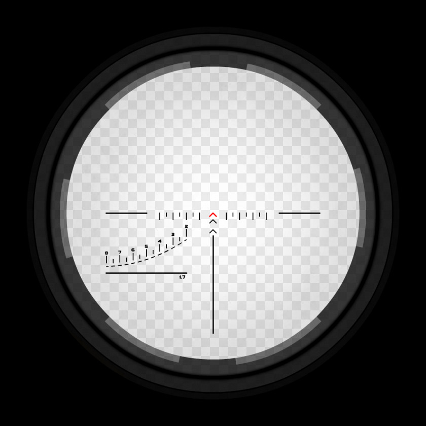 Scope Telescopic Sight Reticle PNG